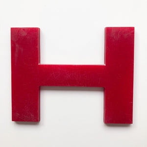 Large Letters and Numbers Solid Perspex