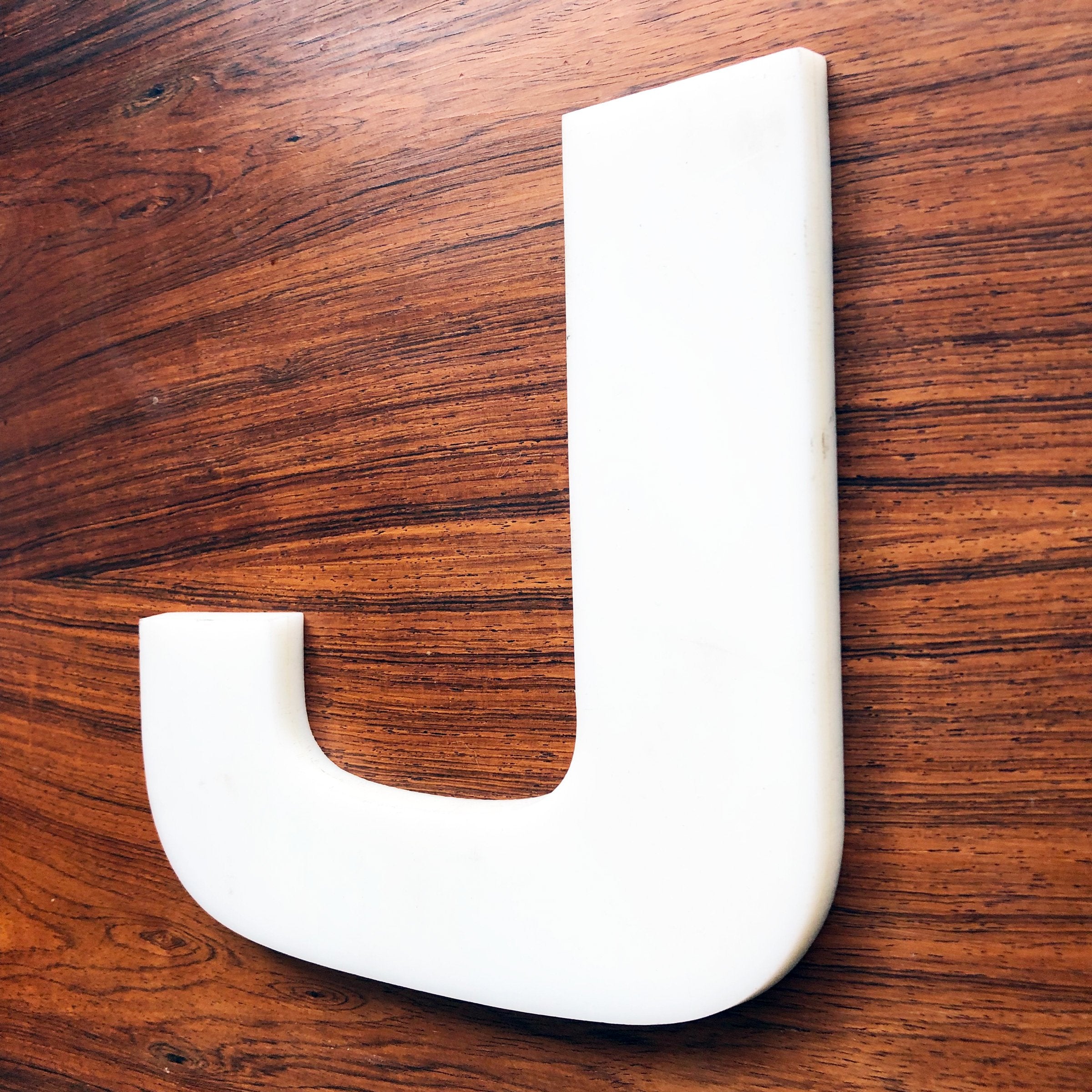 Large Letter Solid Perspex