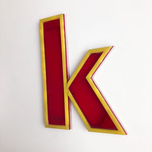 Medium Vintage Letter