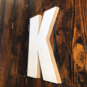 Medium Factory Shop Letter Ply Wood & Perspex