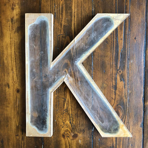 Large Factory Shop Letter