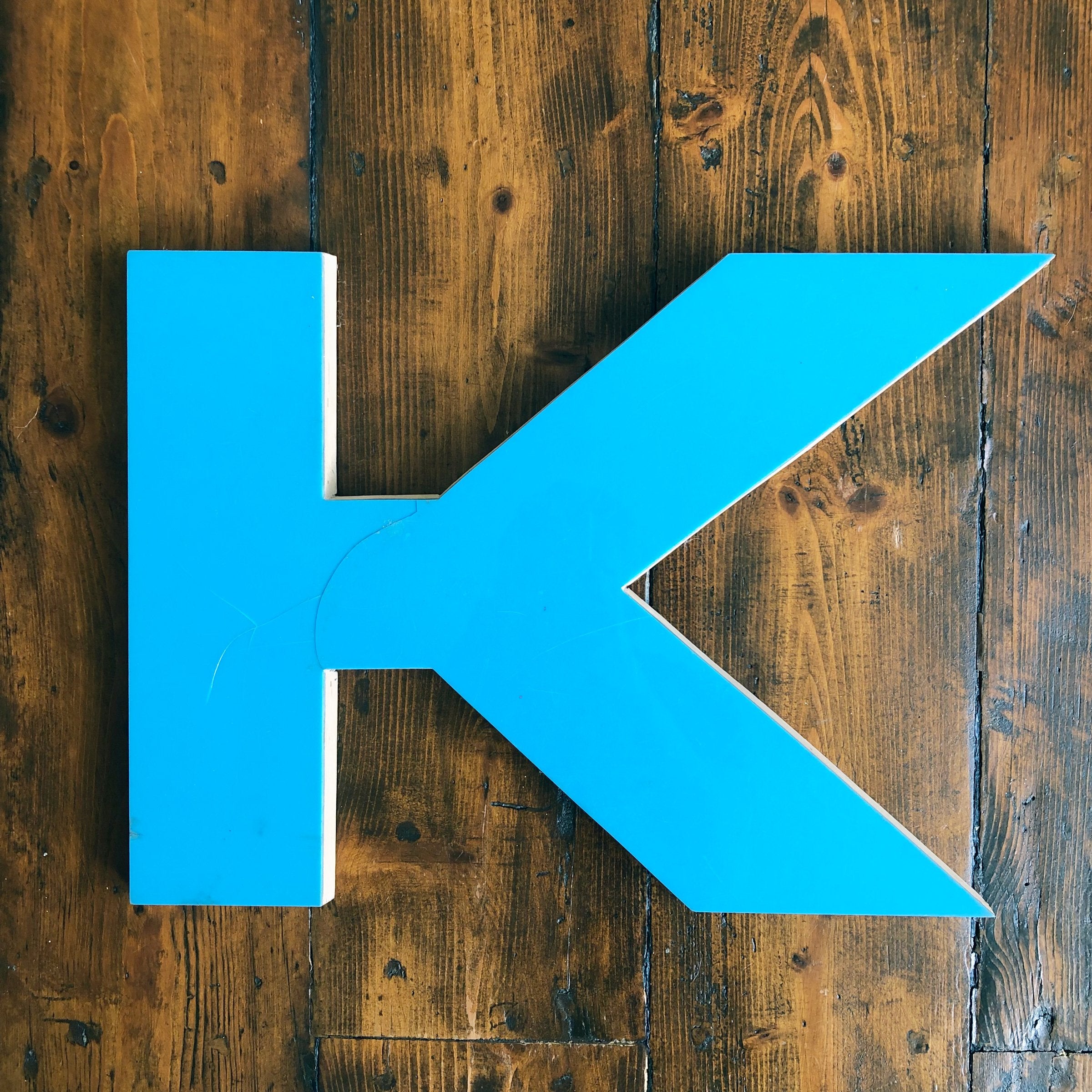 Large Letter Ply and Perspex