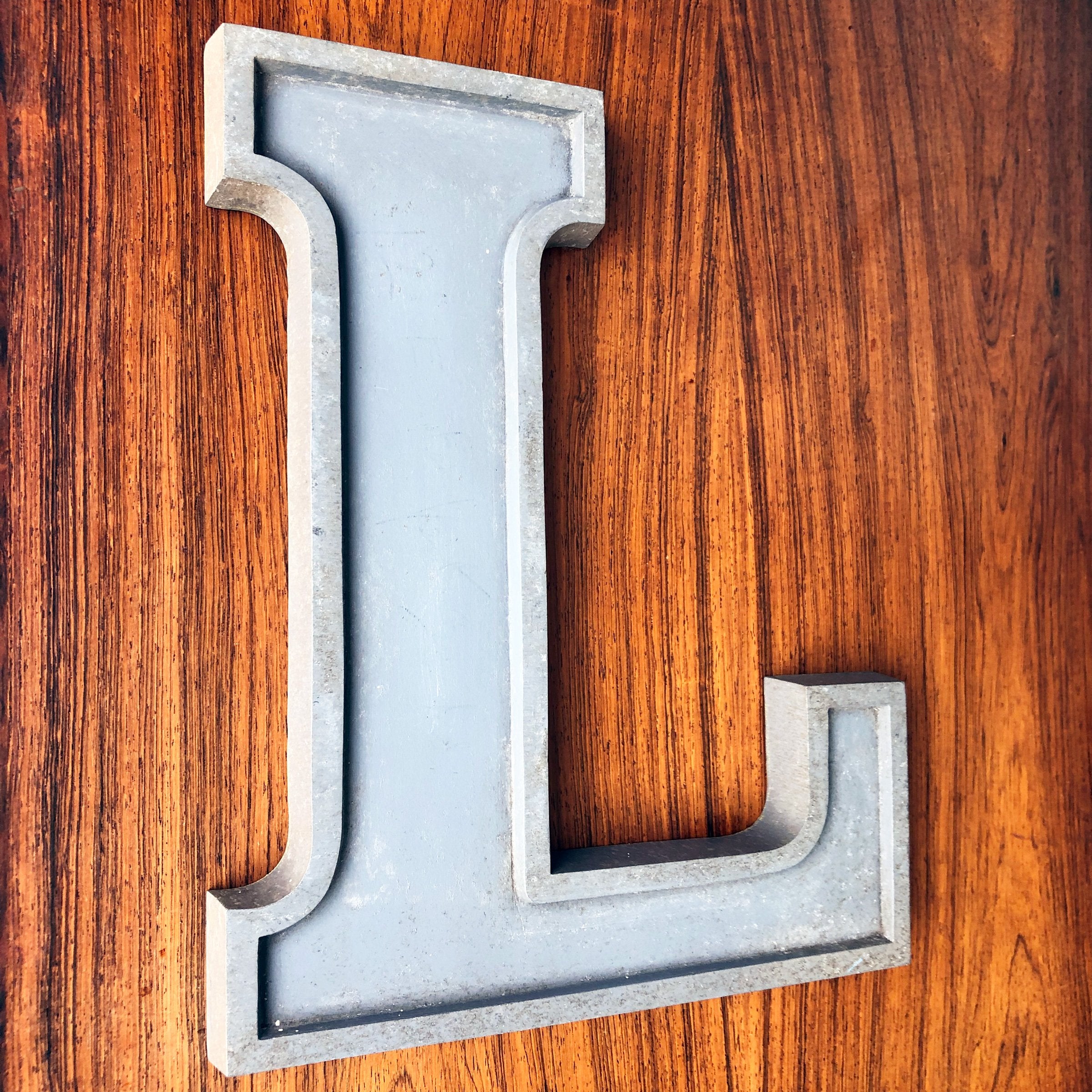 Large Letter Metal