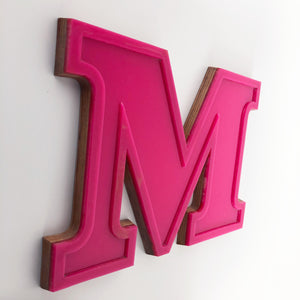 Medium Factory Shop Letter Ply Wood & Perspex