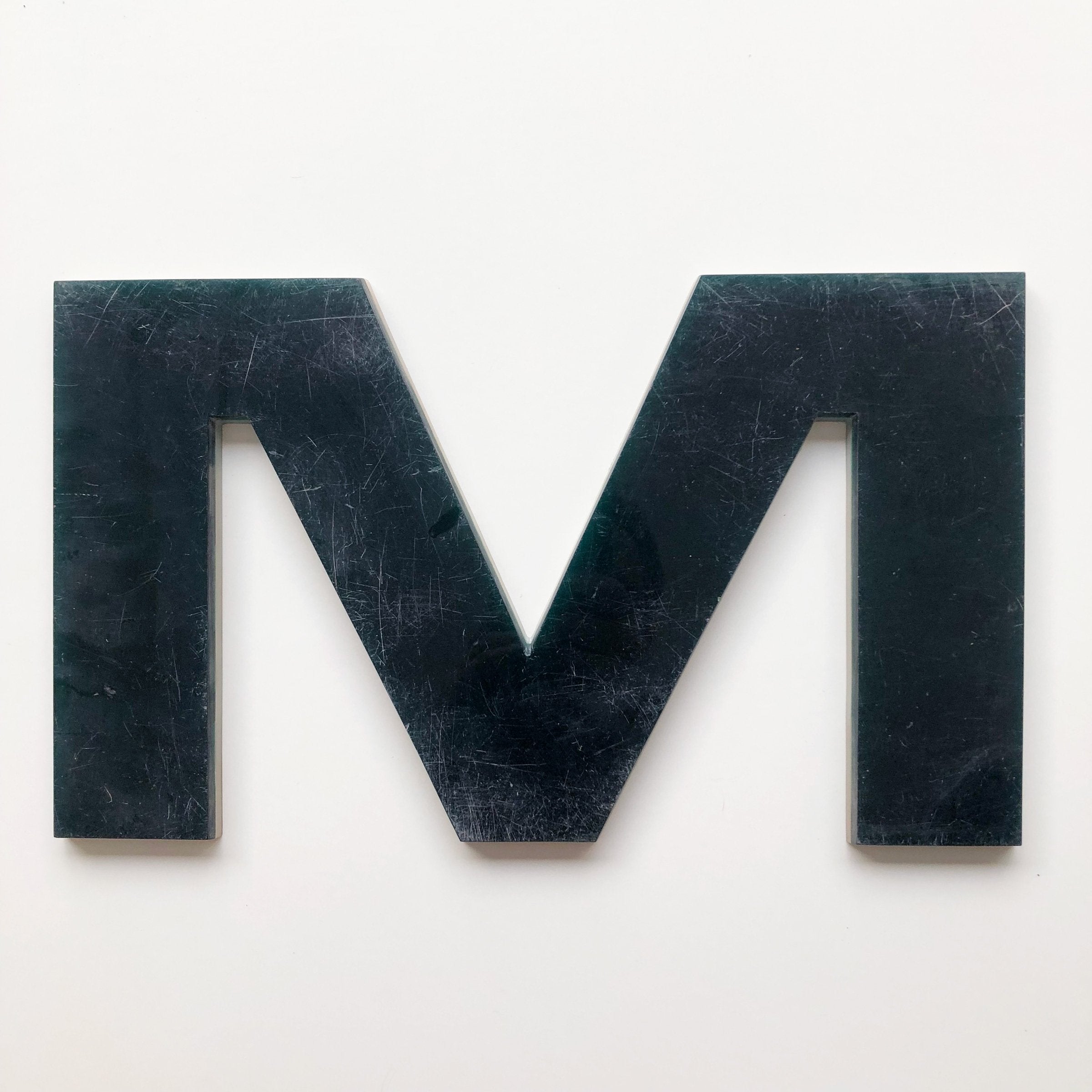 Large Letter Solid Perspex