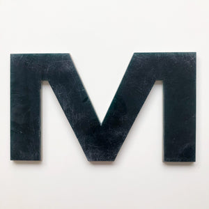 Large Letter Solid Perspex