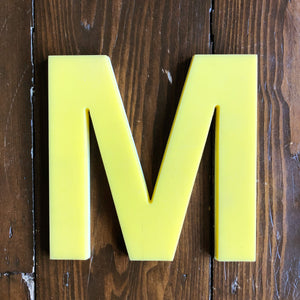 H - Medium Perspex Letter