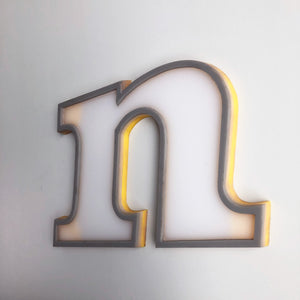 Medium Vintage Letter