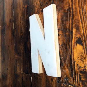 Medium Factory Shop Letter Ply Wood & Perspex