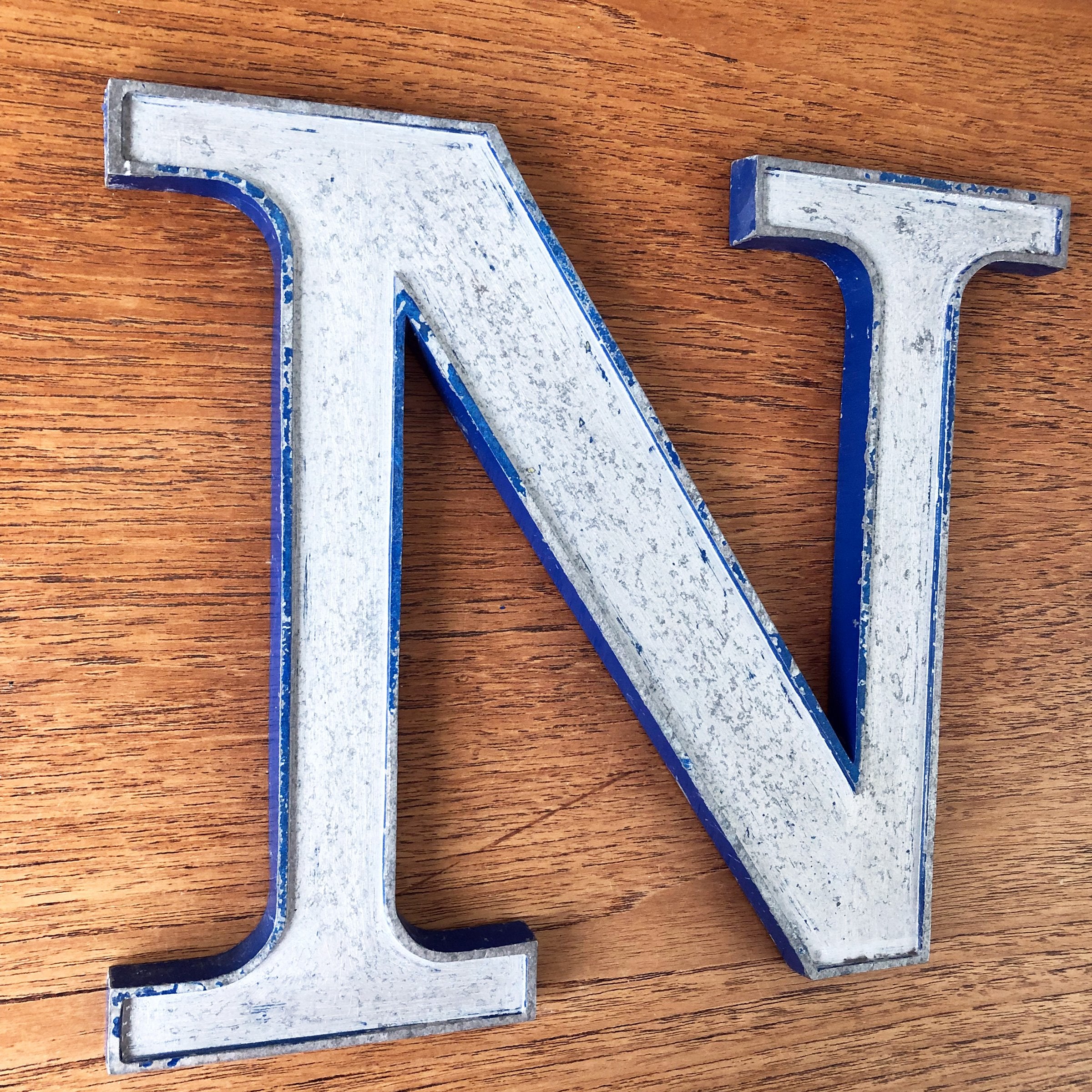 Medium Letter Metal