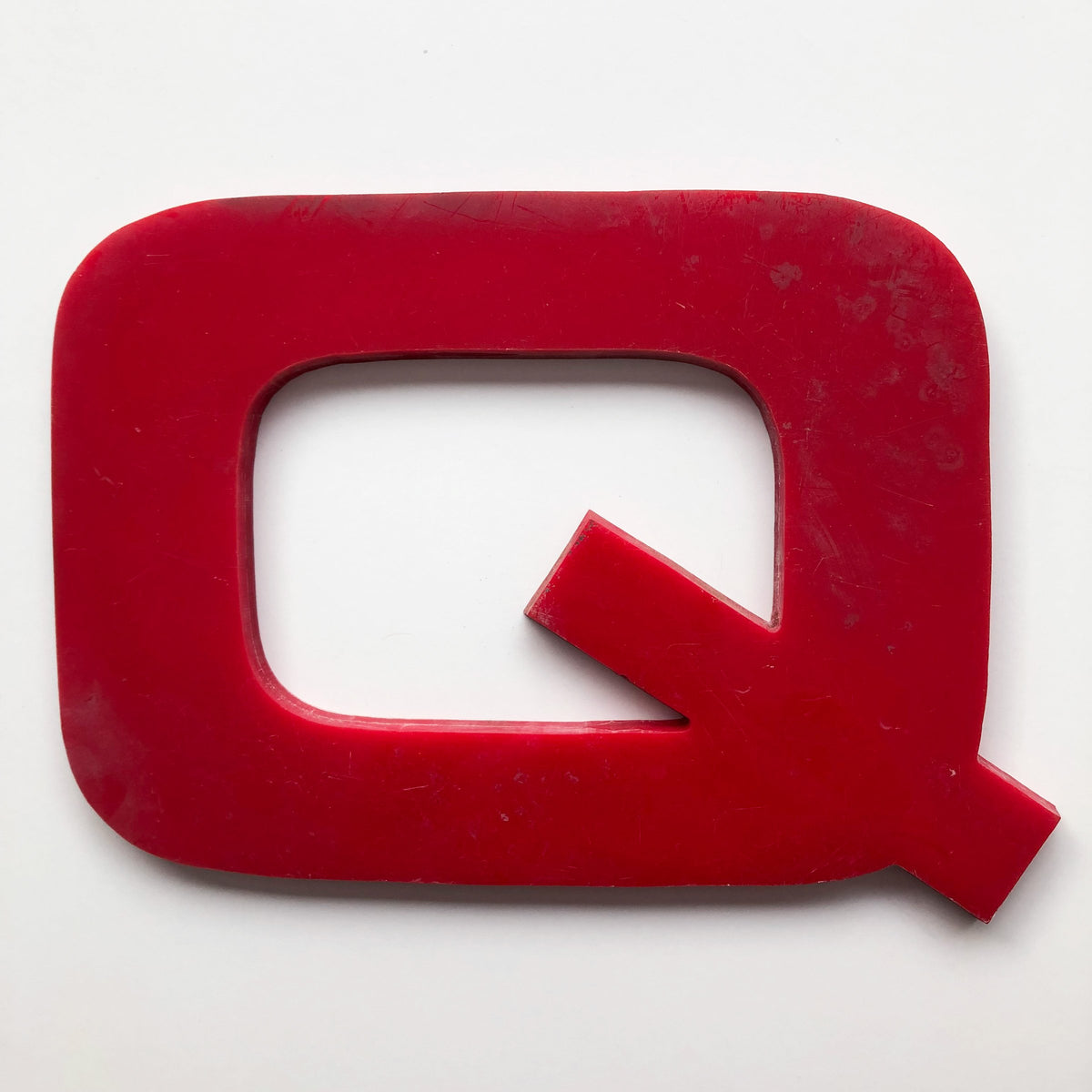 Large Letters and Numbers Solid Perspex