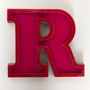 Medium Factory Shop Letter Ply Wood & Perspex