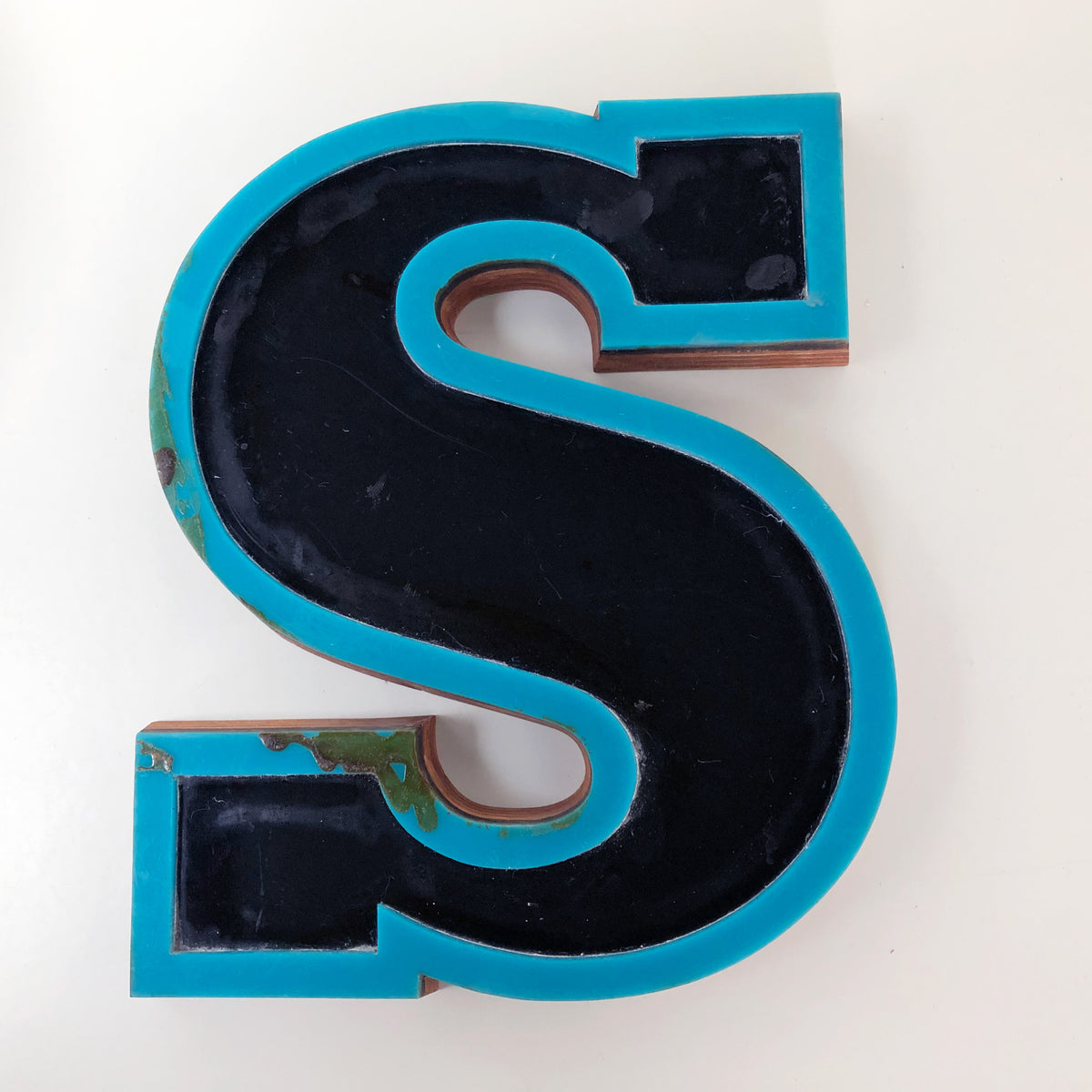 Medium Factory Shop Letter Ply Wood & Perspex