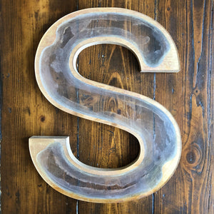 Large Factory Shop Letter