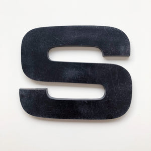 S - Large Letter Solid Perspex