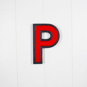 Medium Vintage Cinema Letters Midcentury Red/Black
