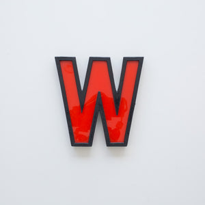 Medium Vintage Cinema Letters Midcentury Red/Black