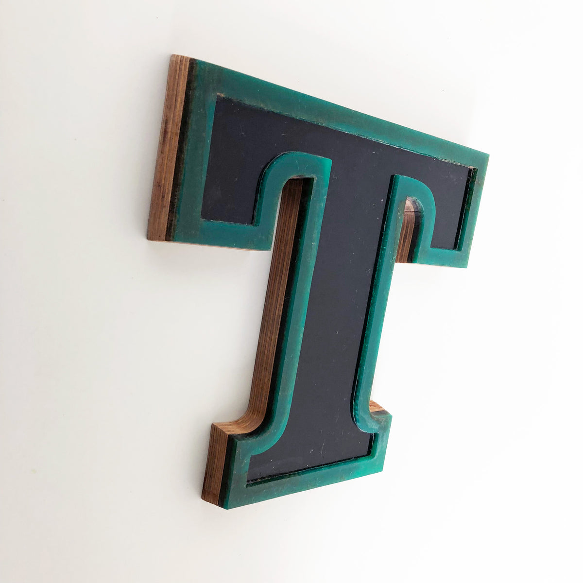 Medium Factory Shop Letter Ply Wood & Perspex