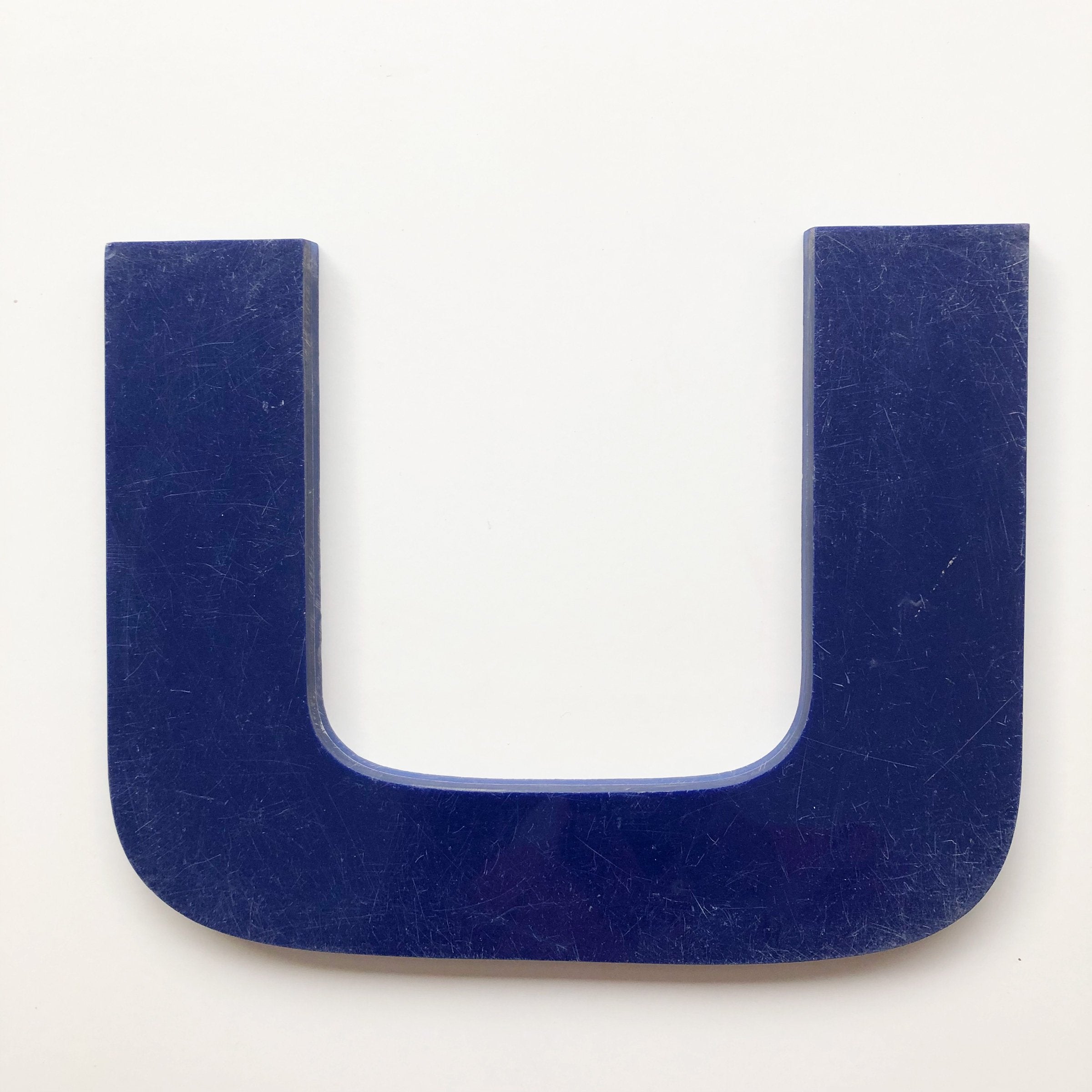 Large Letter Solid Perspex