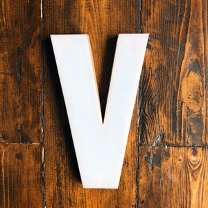 Medium Factory Shop Letter Ply Wood & Perspex