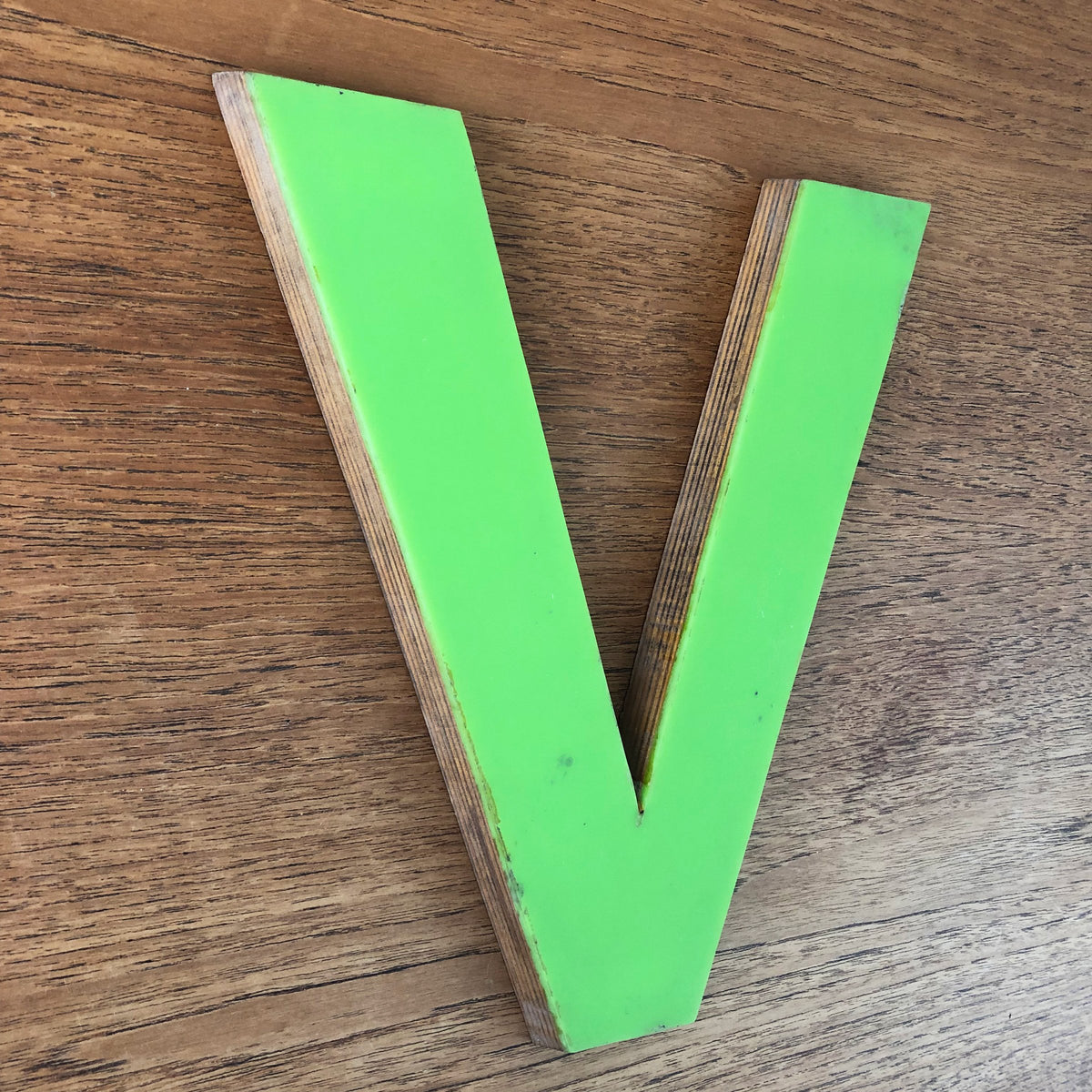 Large Letter Ply and Perspex
