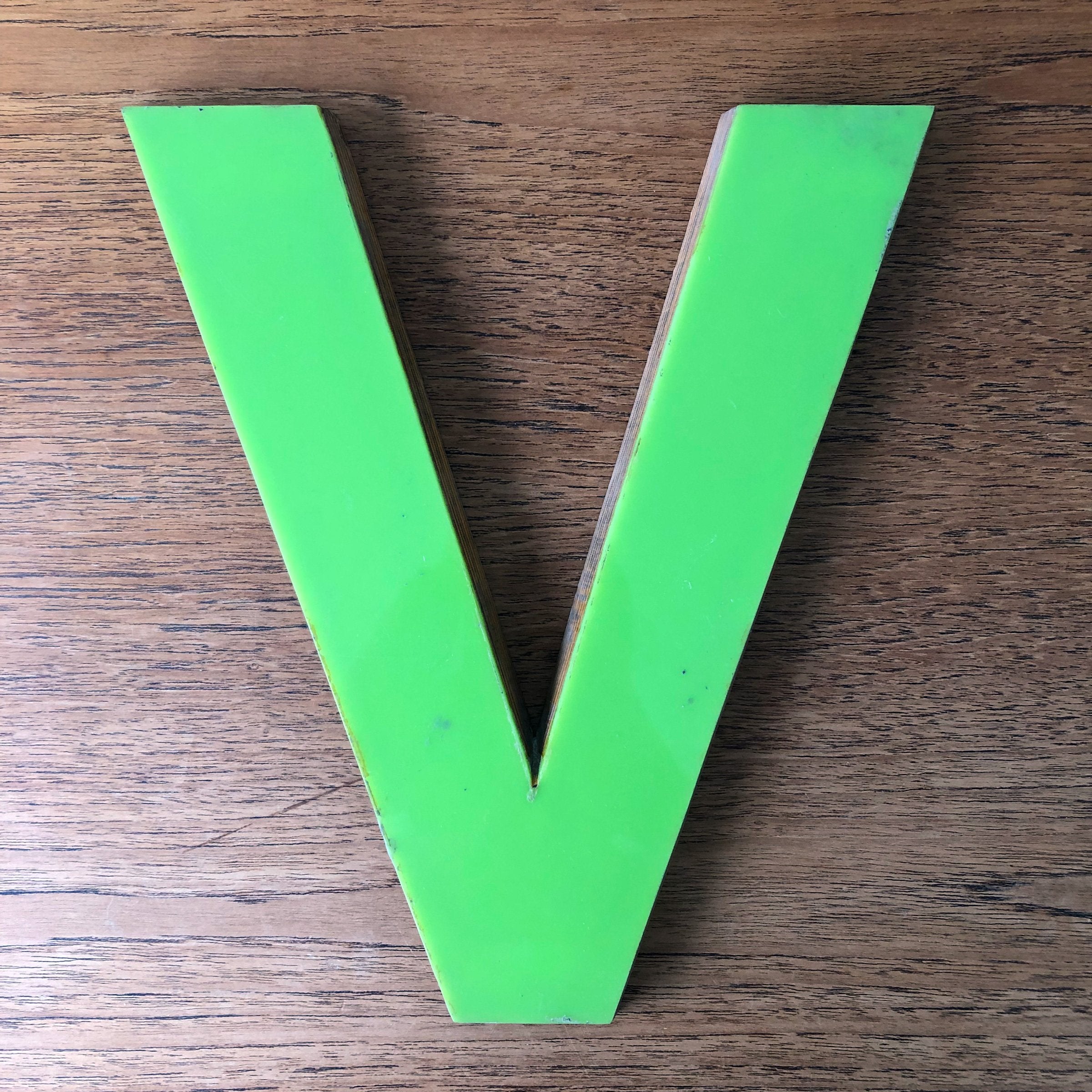 Large Letter Ply and Perspex