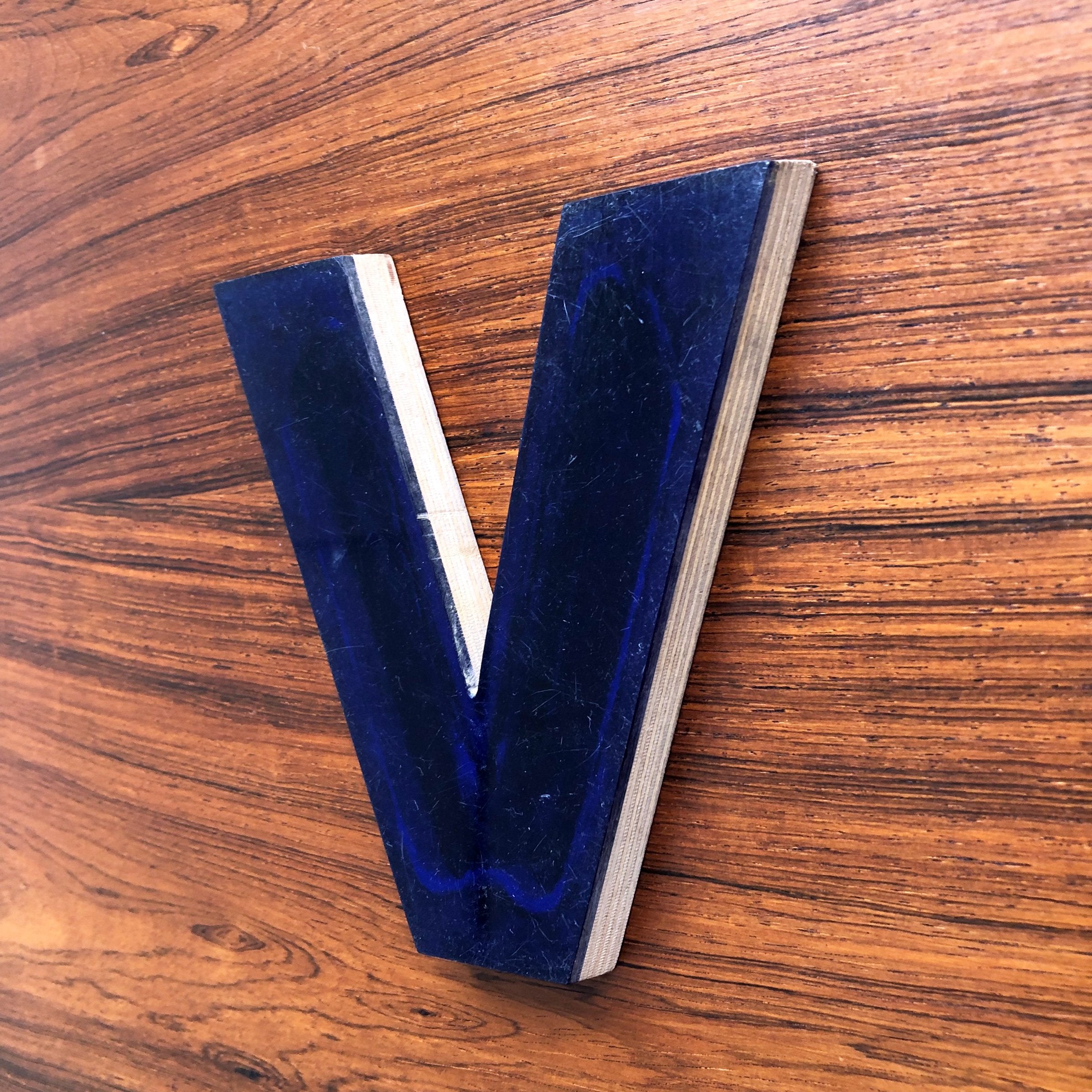 Medium Letter Ply and Perspex