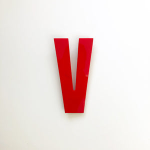 Medium Red Cinema Letters/Numbers Type3