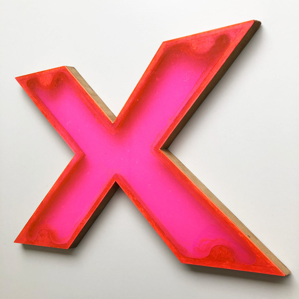 Large Letter Ply and Perspex