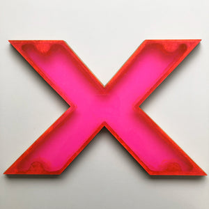 Large Letter Ply and Perspex