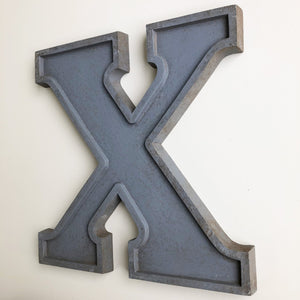 Large Letter Metal