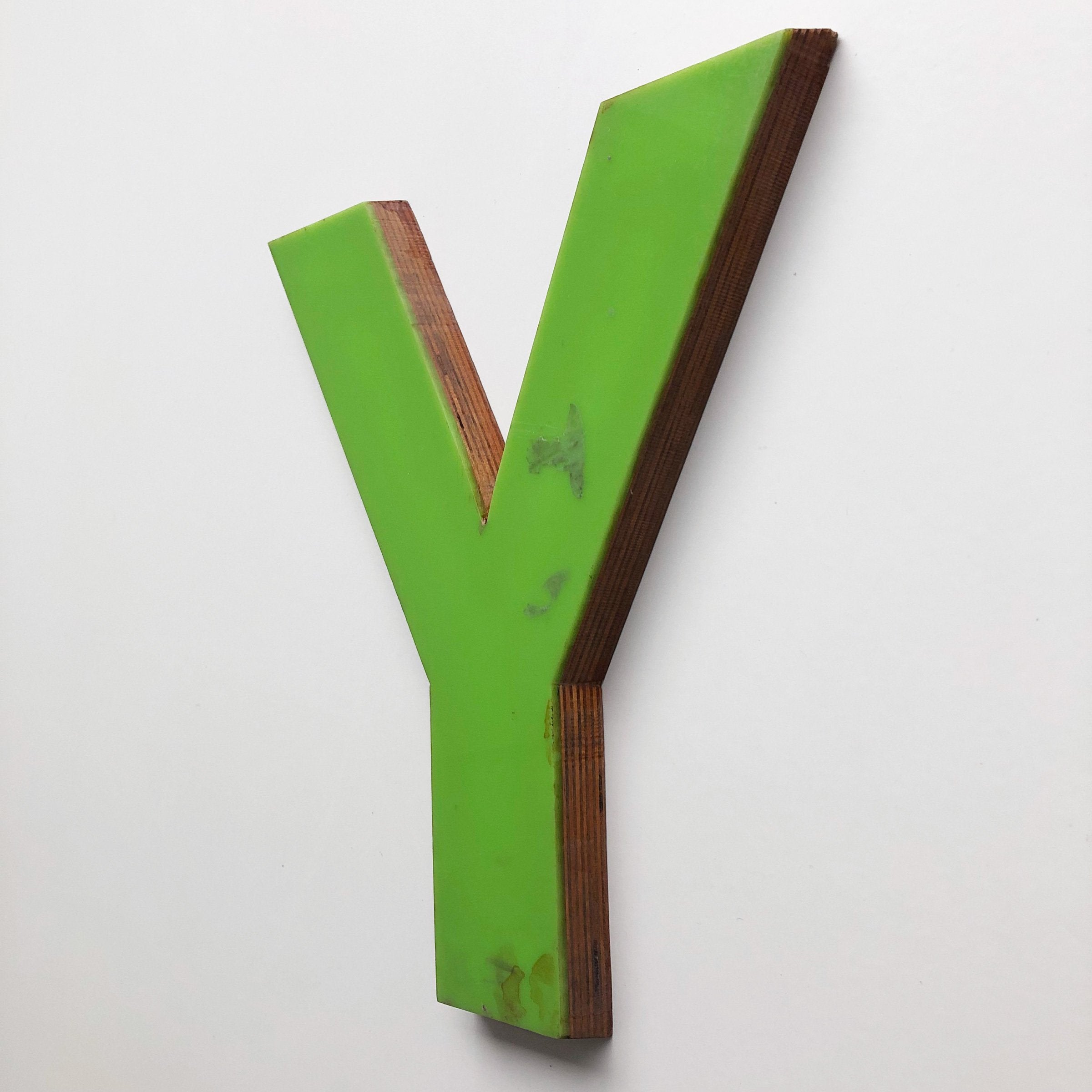 Large Letter Ply and Perspex