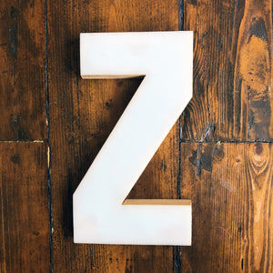 Medium Factory Shop Letter Ply Wood & Perspex